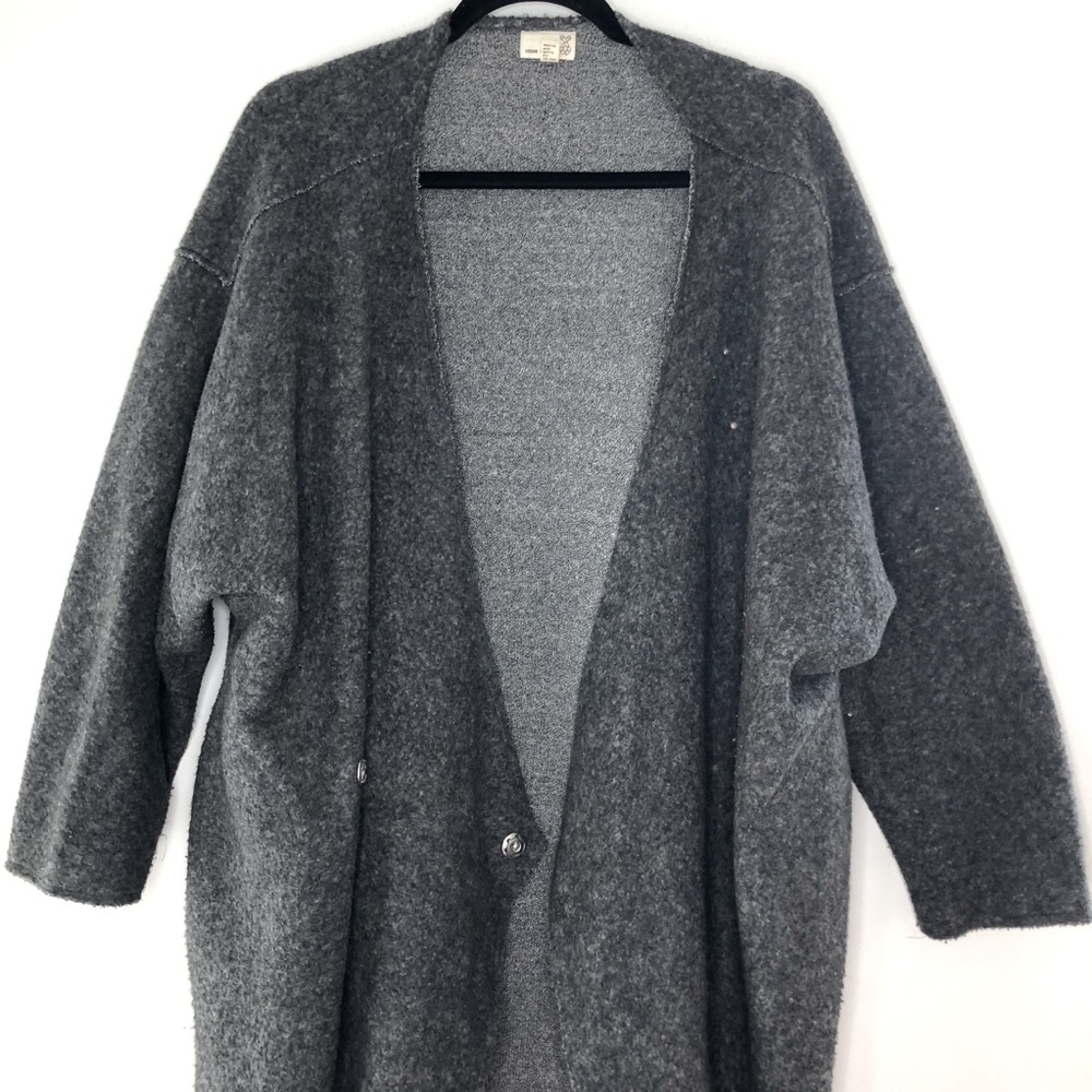 layering duster coat